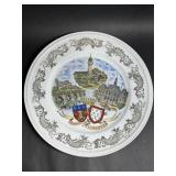 Souvenir de Limoges Plate