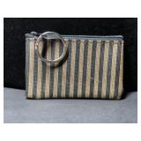 BRIGHTON Brown/Black Stripe Coin Purse