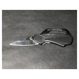 Small Black Folding Pocket Knife