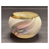 Handcrafted Cherish Porcelain Watercolor Bud Vase