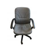 Gray Fabric Rolling Office Chair