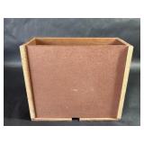 Wall Mount Wooden Box with Pull Out Base