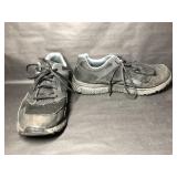 SKECHERS Lightweight Mens Black Sports Shoes