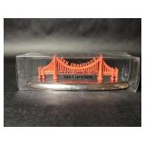 Golden Gate Bridge Metal Souvenir Figurine