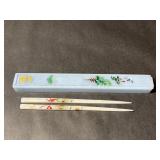 Acrylic Hand Painted Chopsticks with Case