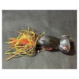 Vintage Soft Rubber Hula Popper Fish Lure