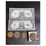 Hillary Clinton And Bill Clinton Funny Money
