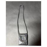 Miniature Black Purse with Fake Money