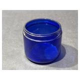 Vintage Cobalt Blue NOXZEMA Jar