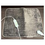 Grey Fuzzy Heating Pad