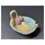 Italian Hand Crafted Pottery Olive Dish