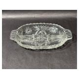 ANCHOR HOCKING Star of David Divided Relish Tray