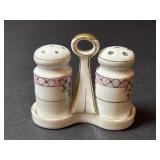 NORITAKE Salt & Pepper Shaker in Stand