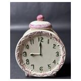 Hand Painted Ceramic Clock