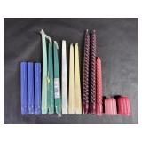 14 Assorted Candles Taper & Votive