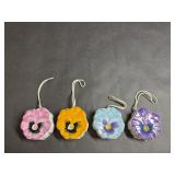 Japan Vintage Potpourri Scent Pomander Pansies