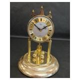 Elgin Quartz Anniversary Clock Rotating Pendulum