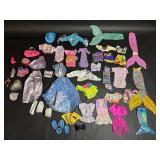 Large Assortment of Vintage Barbie Doll Clothes