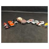 Collection of 8 Vintage Toy Cars; Corvette & More