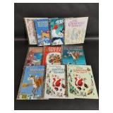 10 Vintage Christmas Themed A Little Golden Book