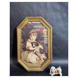 Vintage Miss Jane Bowles Framed Art Print
