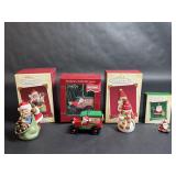 4 Hallmark Keepsake Christmas Ornaments