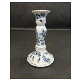 Blue Danube Porcelain Candlestick Holder