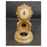 Vintage Gold Toned United Corp Electrical Clock