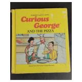 Vintage 1985 'Curious George and the Pizza' Book