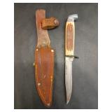Vintage Japan Premium Quality Side Knife & Sheath