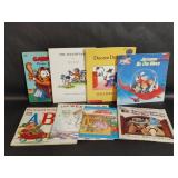 8 Vintage Childrenï¿½s Books; Garfield, ABC, Jetsons