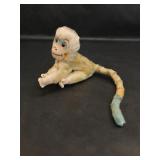 1950s Mohair Vintage Plush Monkey Toy