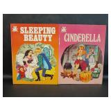 Two Storytime Books, Cinderella, Sleeping Beauty