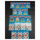 1989 Fleer MLB Baseball Sticker Cards