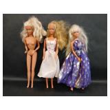 Vintage 80s & 90s Mattel Barbie Dolls