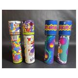 Vintage Four Kaleidoscope Toys