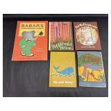 Set of Five Vintage Childrenï¿½s Books