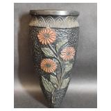 Hanging Wall Pocket with Floral Motif