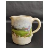 Marshall Pottery Crock Creamer Pitcher