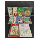 Ten Vintage A Little Golden Books