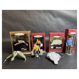 4 Star Trek Hallmark Keepsake Ornaments in Boxes