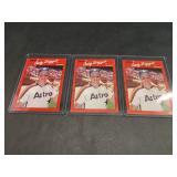 1990 Donruss Craig Biggio Astros Baseball Cards