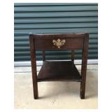 Wood End Table Wood End Table