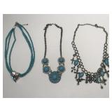 Turquoise Colored Necklaces Turquoise Colored Necklaces