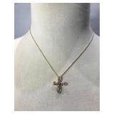 Sterling Silver Cross Necklace Sterling Silver Cross Necklace