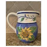 Sunflower Pitcher