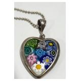 Heart Necklace by Murano