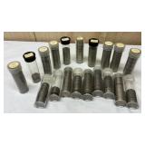 Tubes of US Nickels- 1920-1960s