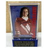 Manon Rheaume Autographed Card w/ COA