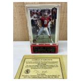 Steve Young Autographed 49ers Card w/ COA